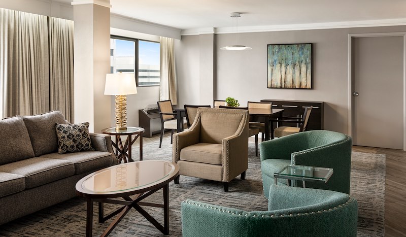 Summit Suite at Crowne Plaza Knoxville Downtown University Hotel, Tennessee